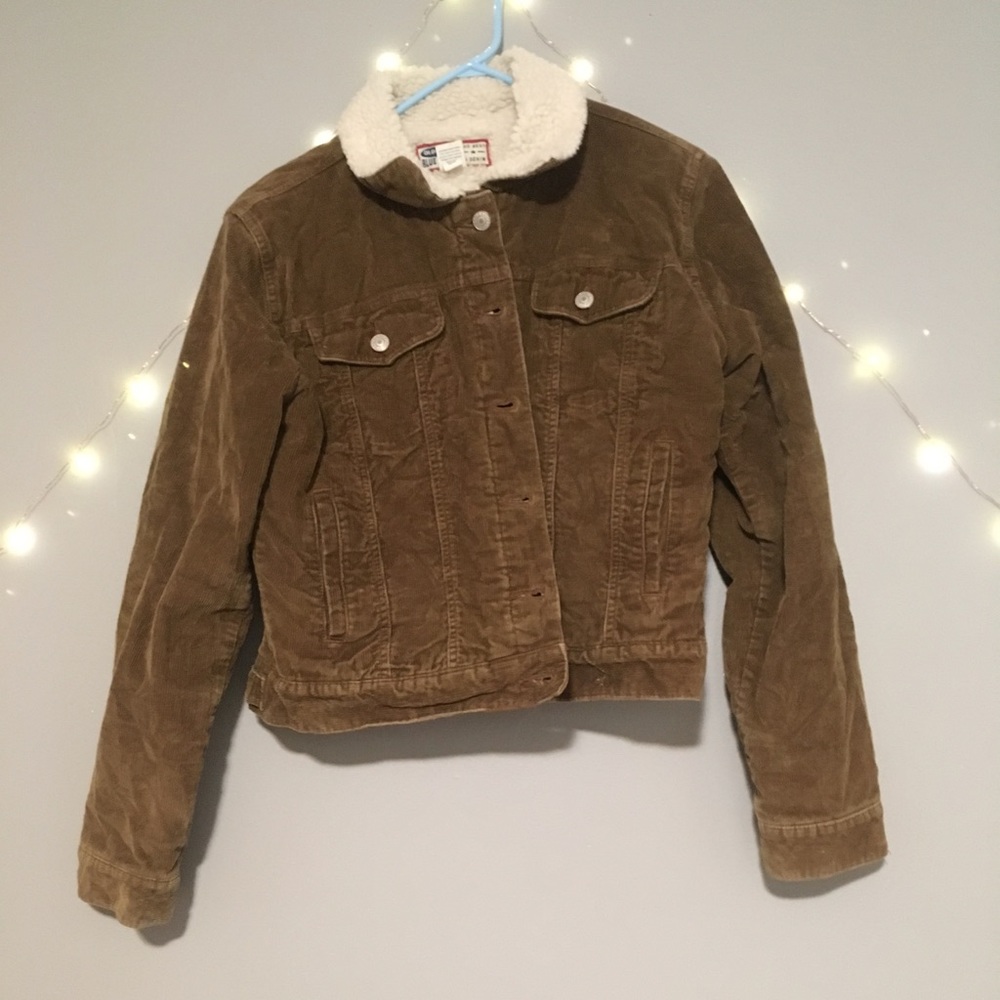 Brown corduroy jacket
